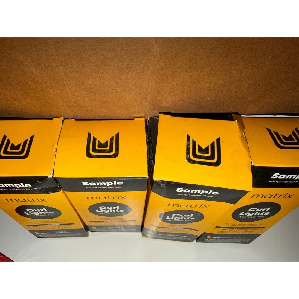 Matrix Curl Lights Ammonia Free Lightening System Lot of‎ 4 hair color